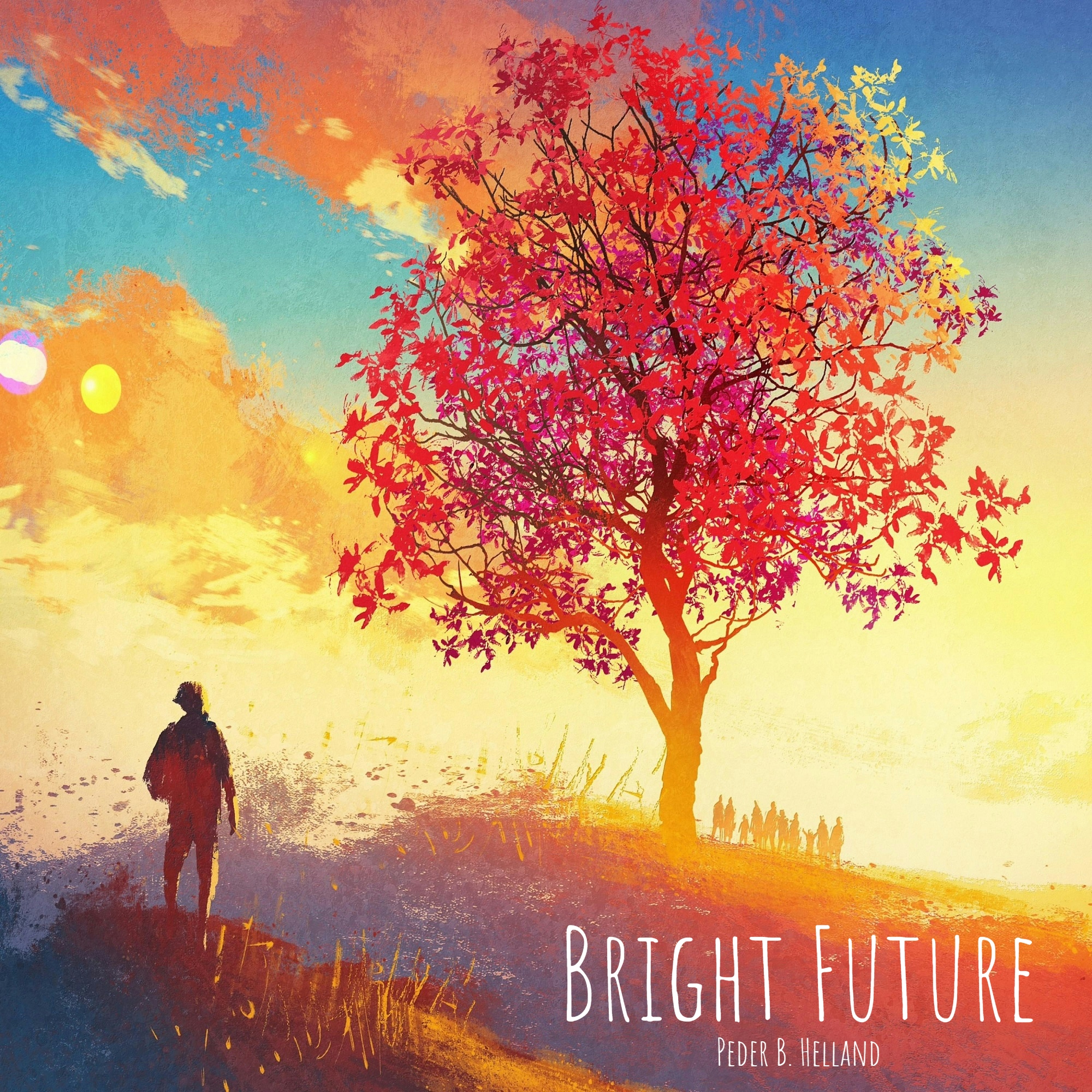 Cover art for the album Bright Future by Peder B. Helland
