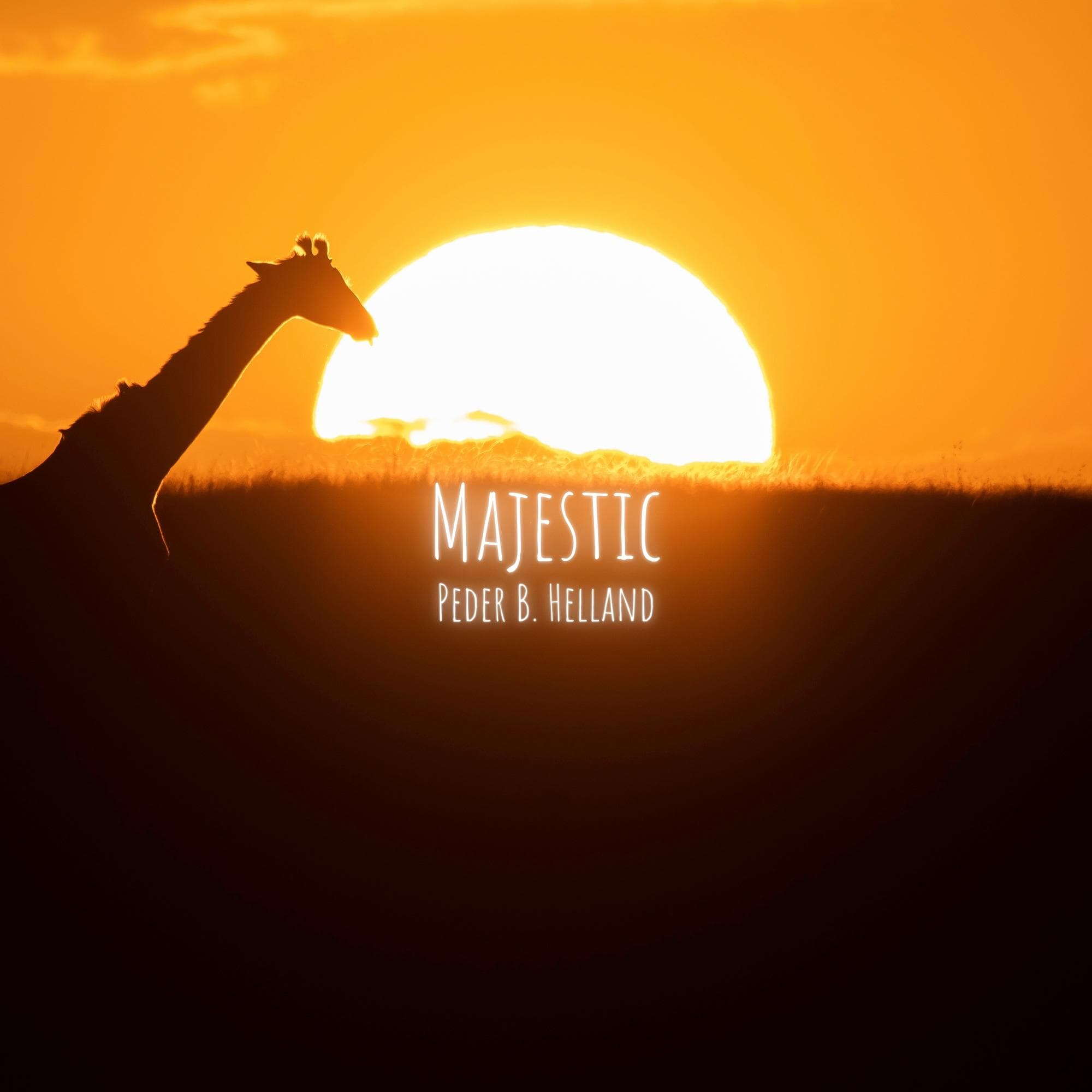 Portada del single Majestic de Peder B. Helland